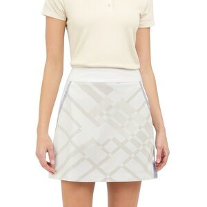 Izod Women’s Golf Skort Size 4 XFG Grey Cream Athletic Country Club